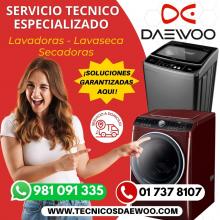 Call NOW Servicio Tecnico DAeWOo SeCaDoRas 981 091 335-San Borja